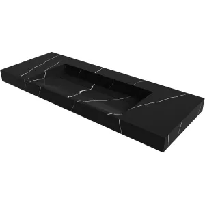 Раковина Armadi Art Flat 859-120-NM 120 см nero marquina