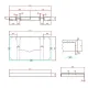 Столешница Armadi Art Flat 869-080-CLCT 80 см calacatta Столешница Armadi Art Flat 869-080-CLCT 80 см calacatta