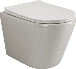 Подвесной унитаз Ceramica Nova Highlight CN1804 безободковый белый Подвесной унитаз Ceramica Nova Highlight CN1804 безободковый белый