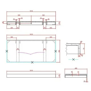 Столешница Armadi Art Flat 869-100-CLCT 100 см calacatta Столешница Armadi Art Flat 869-100-CLCT 100 см calacatta
