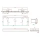 Столешница Armadi Art Flat 869-140-CLCT 140 см calacatta