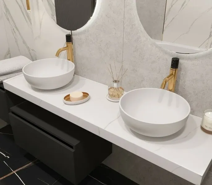 Столешница Armadi Art Flat 869-160-CLCT 160 см calacatta Столешница Armadi Art Flat 869-160-CLCT 160 см calacatta