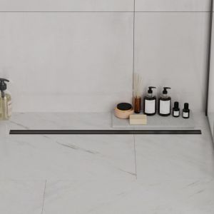 Душевой лоток Paini Slim Line CH800SLC 80см чёрный матовый