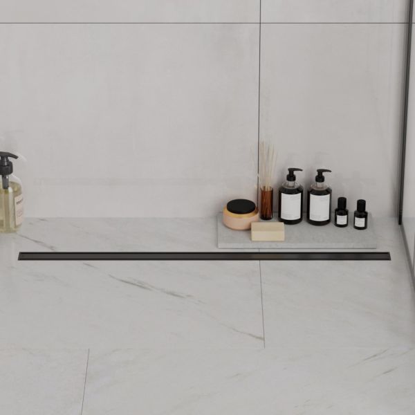 Душевой лоток Paini Slim Line CH800SLC 80см чёрный матовый