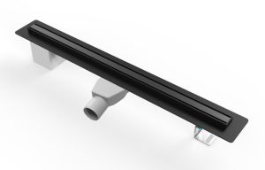 Душевой лоток Paini Slim Line CH800SLC 80см чёрный матовый