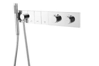 Встраиваемый смеситель для душа Boheme Zodiac Thermo 133-SYS-CR с термостатом хром Встраиваемый смеситель для душа Boheme Zodiac Thermo 133-SYS-CR с термостатом хром