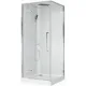 Душевая кабина BelBagno Формат UNO-CAB-A-1-90-C-Cr-Bi-TOP-L 90x90 см профиль хром стекло прозрачное