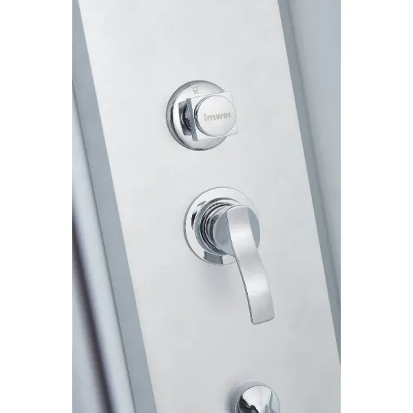 Душевая кабина Timo Imwei XDS-90SC 90x90 см с поддоном профиль серебристый стекло матовое