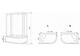 Душевая кабина Timo Standart T-5520L Г/М 120x85см