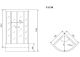 Душевая кабина Timo Standart T-5590 Г/М 90x90см Душевая кабина Timo Standart T-5590 Г/М 90x90см