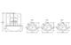 Душевая кабина Timo Standart Silver T-6635SF 135x135см