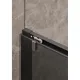 Душевая дверь в нишу Timo T03 120 см чёрный
