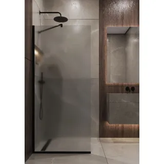 Душевая перегородка Timo T11 120 см чёрный Душевая перегородка Timo T11 120 см чёрный