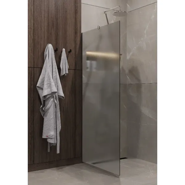 Душевая перегородка Timo T12 120 см хром