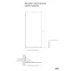 Душевая перегородка Timo T09 90 см хром
