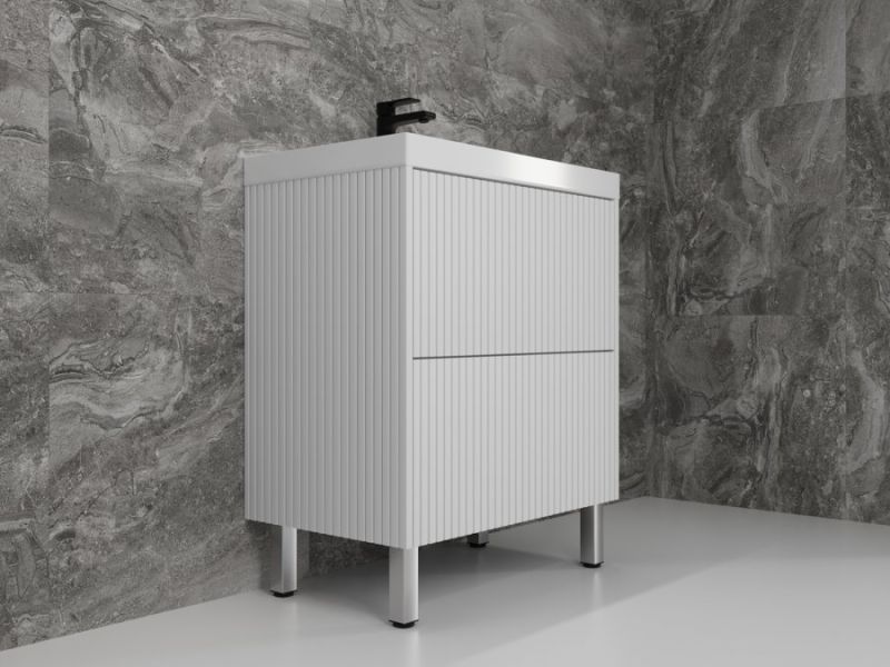 Тумба под раковину Style Line Стокгольм 70 ЛС-00002334 белый софт