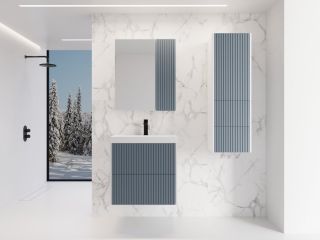 Зеркальный шкаф Style Line Стокгольм 70 ЛС-00002323 графит софт Зеркальный шкаф Style Line Стокгольм 70 ЛС-00002323 графит софт
