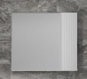 Зеркальный шкаф Style Line Стокгольм 80 ЛС-00002324 белый софт