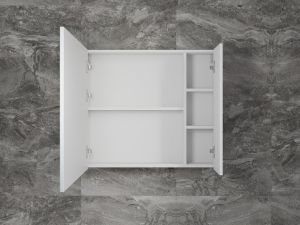 Зеркальный шкаф Style Line Стокгольм 80 ЛС-00002324 белый софт