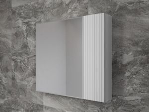 Зеркальный шкаф Style Line Стокгольм 80 ЛС-00002324 белый софт