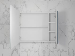 Зеркальный шкаф Style Line Стокгольм 80 ЛС-00002325 графит софт Зеркальный шкаф Style Line Стокгольм 80 ЛС-00002325 графит софт