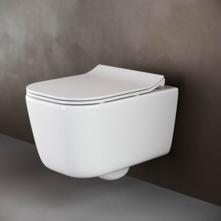 Подвесной унитаз Ceramica Nova New Day CN3005 безободковый белый Подвесной унитаз Ceramica Nova New Day CN3005 безободковый белый