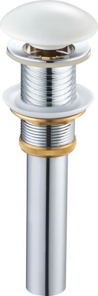 Донный клапан SantiLine SL-102 без перелива белый Донный клапан SantiLine SL-102 без перелива белый
