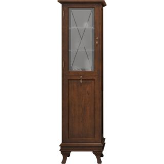 Шкаф-колонна Opadiris Борджи 45 L Z0000003753 с бельевой корзиной Светлый орех Шкаф-колонна Opadiris Борджи 45 L Z0000003753 с бельевой корзиной Светлый орех