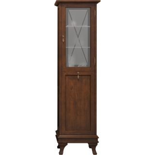 Шкаф-колонна Opadiris Борджи 45 R Z0000003720 с бельевой корзиной Светлый орех Шкаф-колонна Opadiris Борджи 45 R Z0000003720 с бельевой корзиной Светлый орех