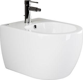 Биде подвесное Ceramica Nova Play CN3002 белый Биде подвесное Ceramica Nova Play CN3002 белый