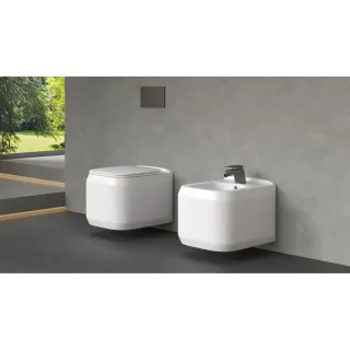 Унитаз подвесной Black & White 790WX белый
