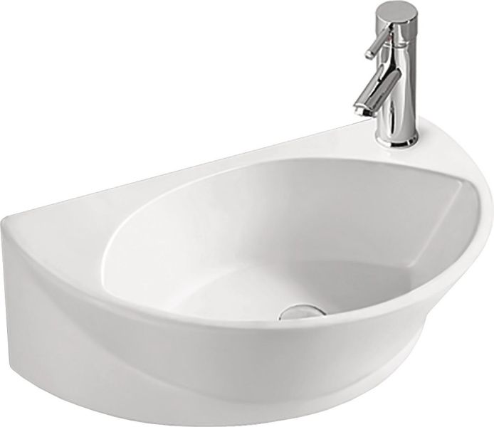 Раковина накладная SantiLine SL-2016 40см белый