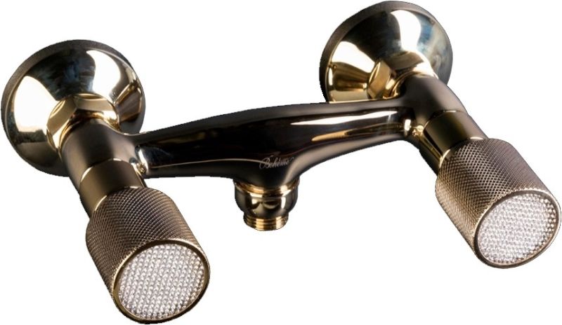 Смеситель для душа Boheme Royal Crystal золото 294-Royal/CRST Смеситель для душа Boheme Royal Crystal золото 294-Royal/CRST