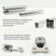 Душевой уголок Paini Dax 84CR12080 120x80см хром