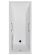 Ванна чугунная Vinsent Veron Square VSQ1707045H 140x70см с отверстиями для ручек