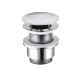 Донный клапан для раковины с переливом Kerasan Nolita Lux 753001 хром