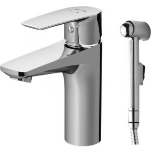 Смеситель для раковины Am Pm X-JOY F85A03000 с гигиеническим душем