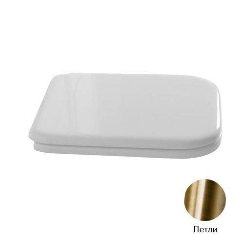 Сиденье для унитаза Kerasan Waldorf 418601 с крышкой белый