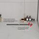 Душевой лоток Paini Slim Line CH500SLC 50см чёрный матовый