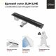 Душевой лоток Paini Slim Line CH800SLC 80см чёрный матовый