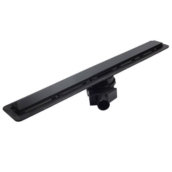 Душевой лоток Pestan Confluo Frameless Line 300 Black Glass
