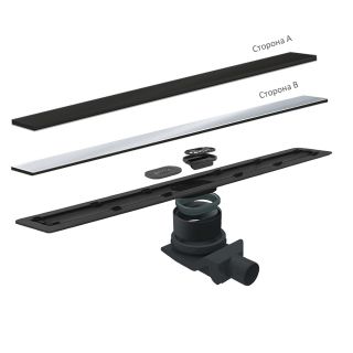 Душевой лоток Pestan Confluo Frameless Line 300 Black Glass Душевой лоток Pestan Confluo Frameless Line 300 Black Glass