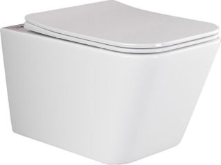 Подвесной унитаз Ceramica Nova Metric CN3007 безободковый белый Подвесной унитаз Ceramica Nova Metric CN3007 безободковый белый