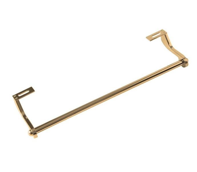 Полотенцедержатель Kerasan Retro 740891 золото боковой для раковин