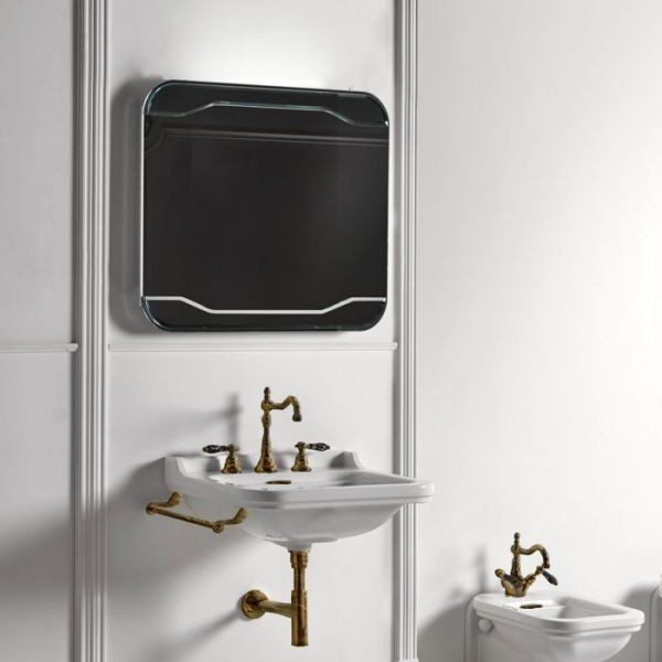 Полотенцедержатель Kerasan Retro 740893 бронза боковой для раковин