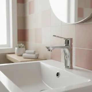 Смеситель для раковины PLStart PD10016 хром