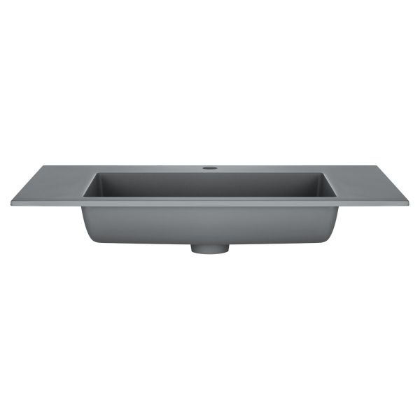 Раковина Vincea VCB-13800G 80 см серая