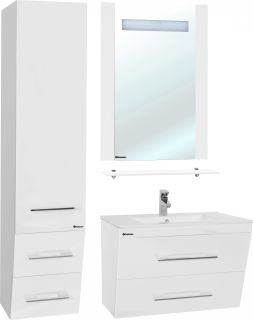 Пенал Bellezza Берта 40см белый 00000007278 Пенал Bellezza Берта 40см белый 00000007278