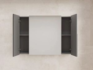 Зеркало-шкаф Style Line Лима ЛС-00002343 100 см графит