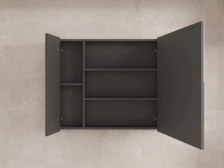 Зеркало-шкаф Style Line Лима ЛС-00002345 80 см графит Зеркало-шкаф Style Line Лима ЛС-00002345 80 см графит